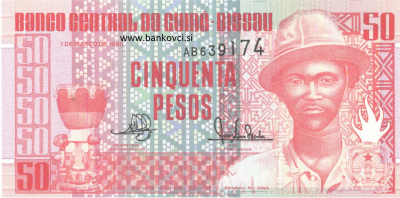 gvineja bissau bankovec za 100 pesos z0001