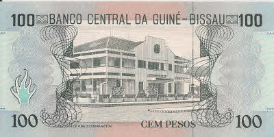 gvineja bissau bankovec za 100 pesos z0001