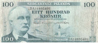islandija 100 kron