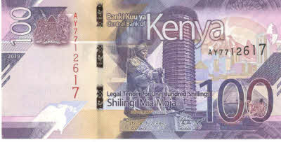 kenija 10 Šilingov