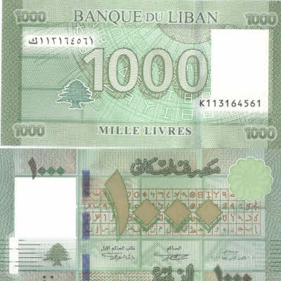 libanon 10 livres