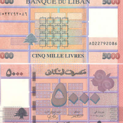 libanon 10 livres