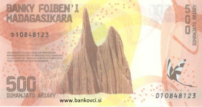 madagaskar 500 new