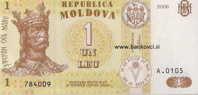 moldova 1 leu