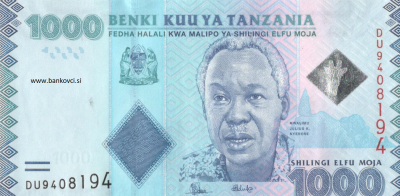 tanzanija 2000 Šilingov
