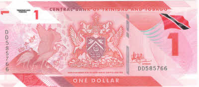 trinidad in tobago 1 dolar