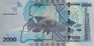 uganda 2000 Šilingov z