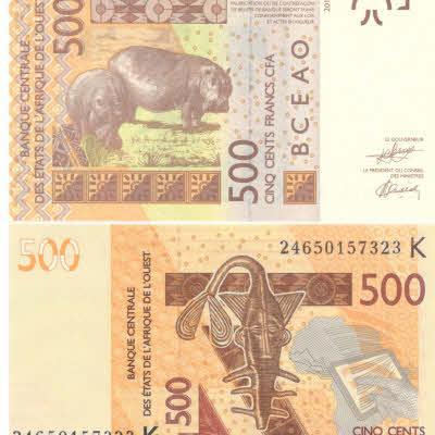 zahodan afrika niger 500 frankov