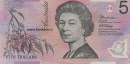 avstralija 5 $