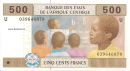 kamerun 500 frankov