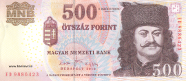 madžarska 500 forintov
