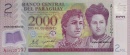 paragvaj 2000 guaranies-polymer