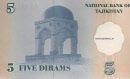 tadjikistan 5  dirams