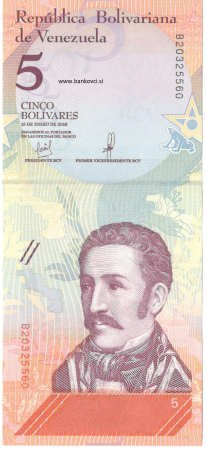 venezuela 2 bolivarja